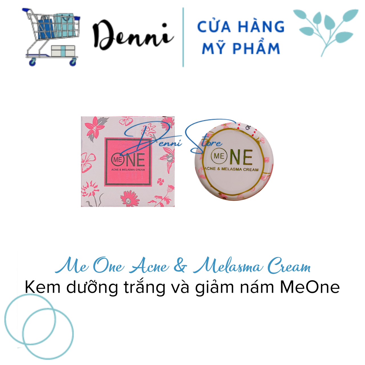 Hộp kem MeOne Thái 4.5g - kem one thái