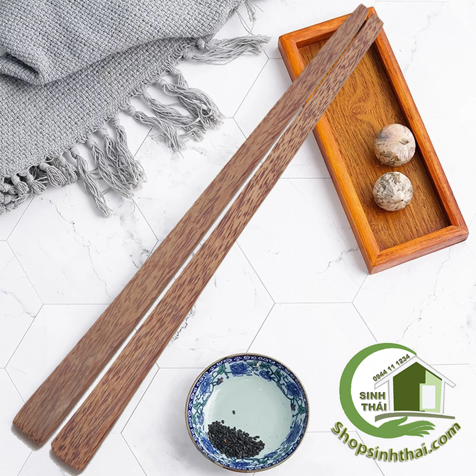 [HCM]Đũa xới cơm gổ dừa - đũa bếp dài to xào nấu - dài 39cm - (1 đôi)