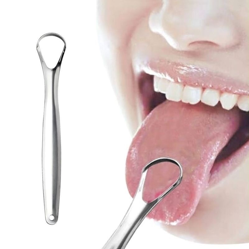 Cạo lưỡi - dụng cụ cạo lưỡi bằng thép không gỉ