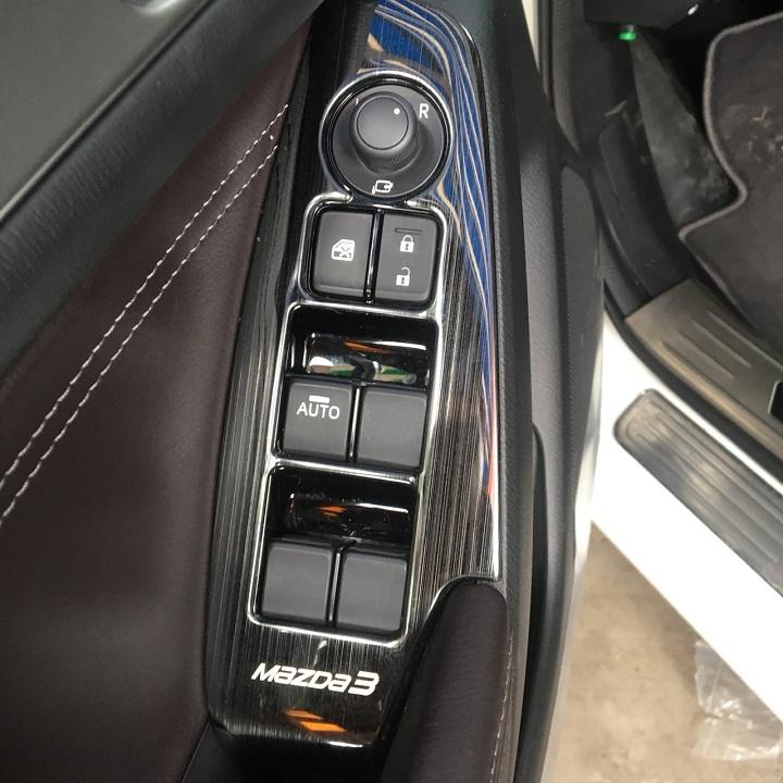 Ốp nội thất vân Titan theo xe MAZDA 3 đời 2017 - 2018