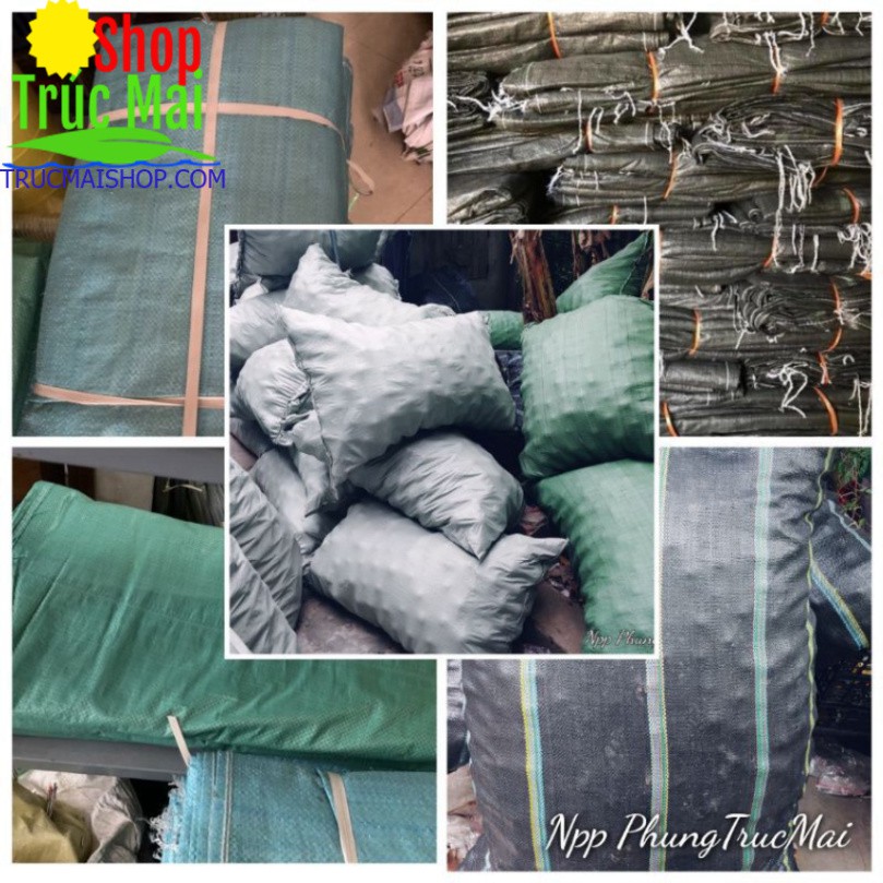 Bao tải dứa xanh / đen