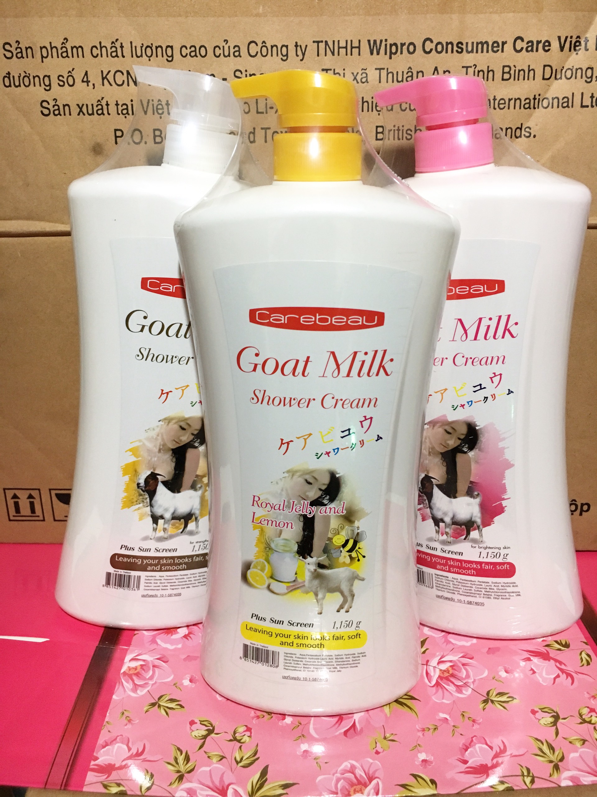 Sữa tắm dê Goat Milk Thái Lan 1150g