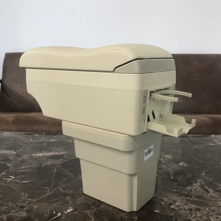 Hộp tỳ tay ô tô, xe hơi cao cấp Mitsubishi Xpander tích hợp 6 cổng USB