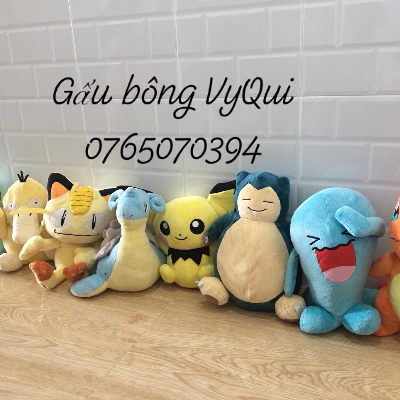 [HCM]Gấu bông pokemon Pichu dễ thương