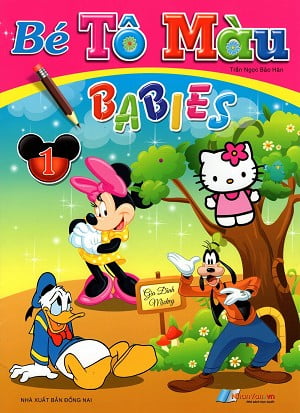 Fahasa - bé tô màu babies tập 1