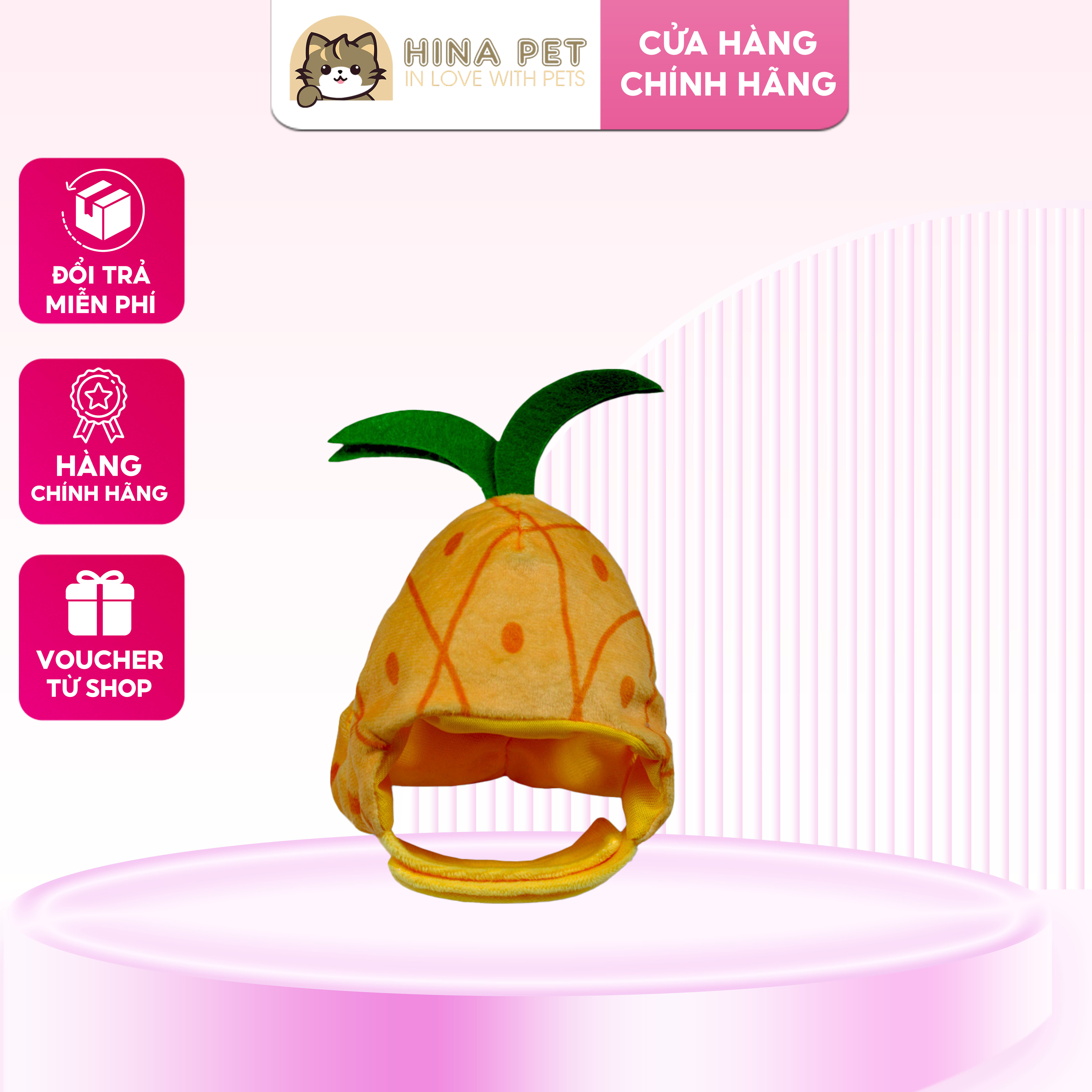 Mũ nón cho chó mèo hình dáng siêu dễ thương