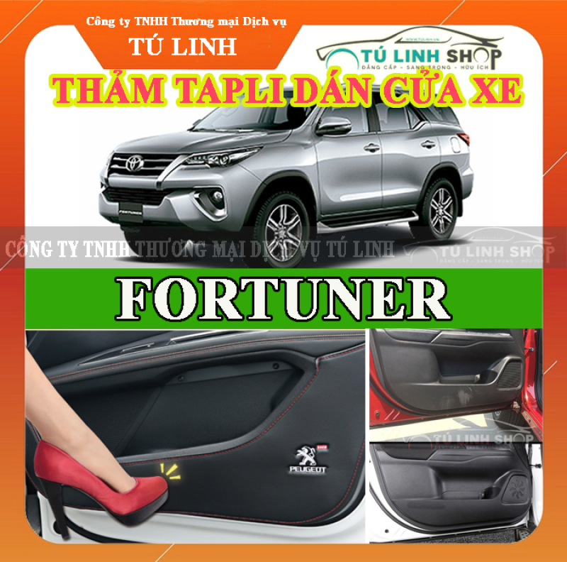 Bộ 4 Thảm Tapli dán cánh cửa chống trầy xước xe FORTUNER 2017-2019 - CarSun Store phụ kiện chuyên dành cho xe ô tô