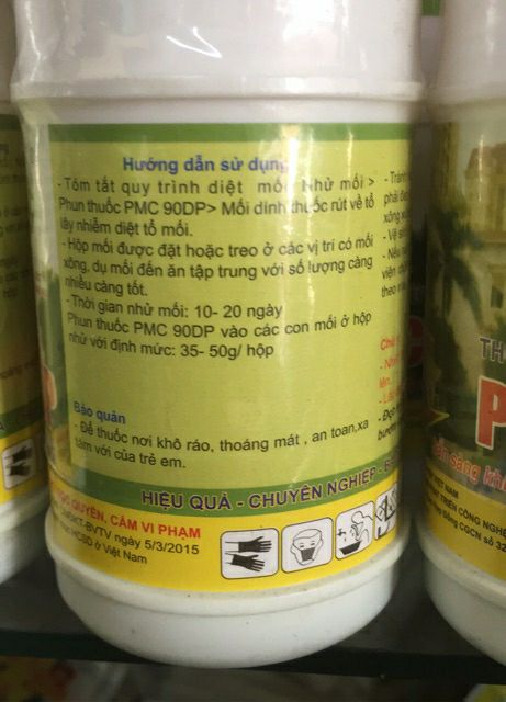 Thuốc trừ mối bột PCM90- chai 100gr