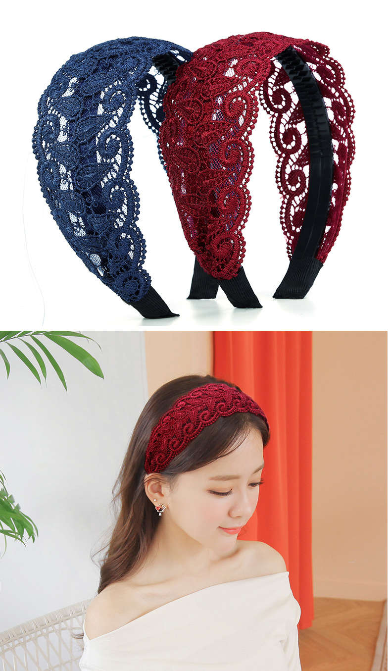 Bờm cài tóc nữ ren Hàn Quốc kiểu vitage dễ thương BN145