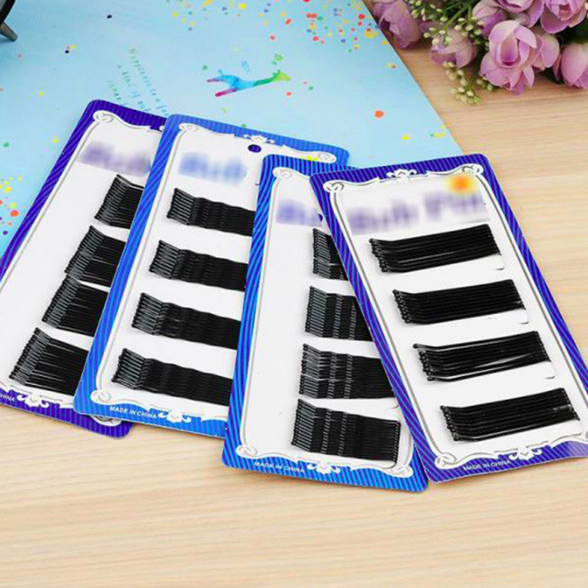 VỈ CẶP GHIM ĐEN CÀI TÓC CHO BÉ