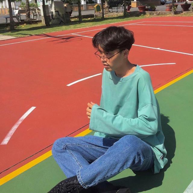 Áo thun dài tay trơn nhiều màu basic unisex