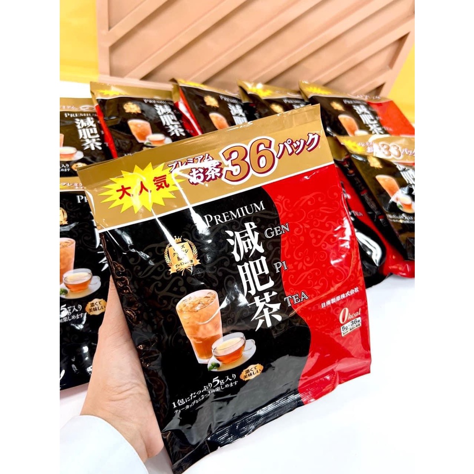Trà Giảm Mỡ Bụng Genpi Tea Orihiro [chính hãng Nhật Bản]