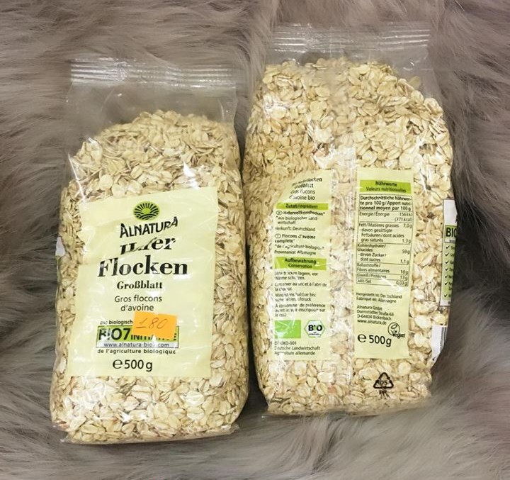 [HCM]Yến Mạch Hữu Cơ Cán Dẹp  1kg