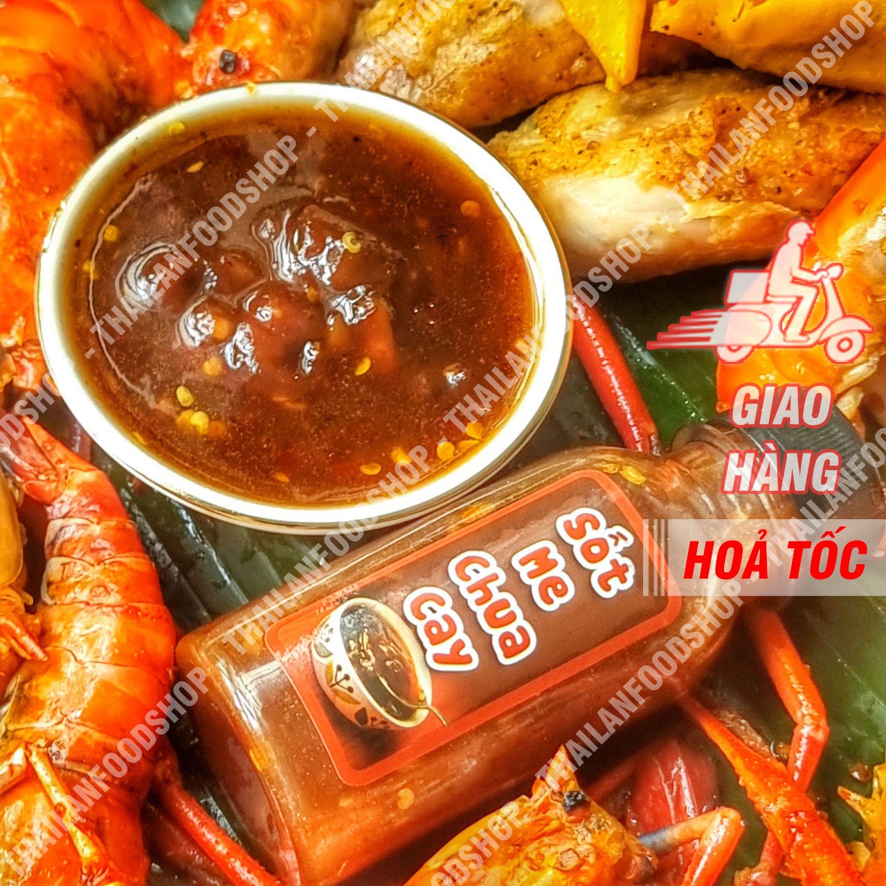 Sốt Me Chua Cay - Chai 150Gram