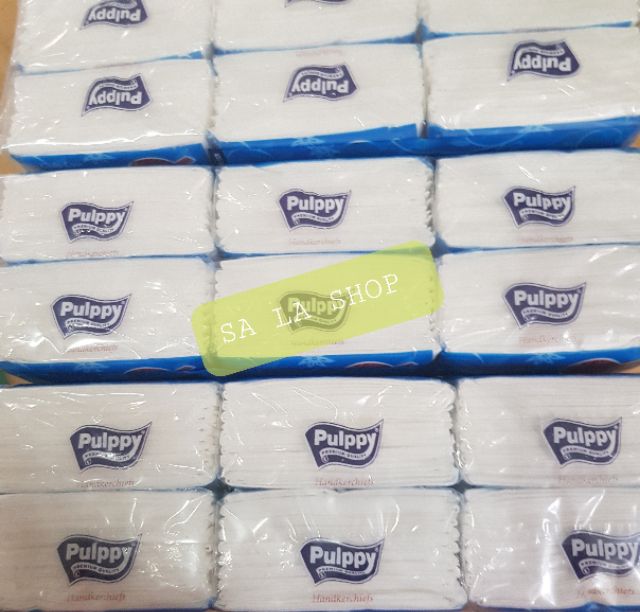 [HCM]Khăn giấy lụa Pulppy Hương Quế lốc 6 gói