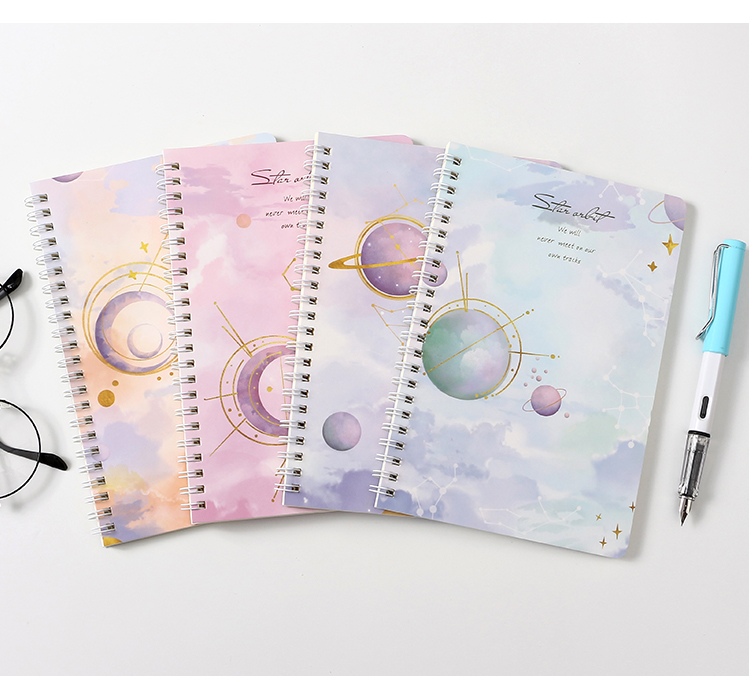 Sổ gáy xoắn A5 ( SET 4 CUỐN)