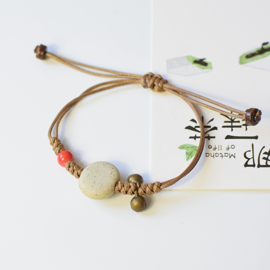 Vòng Tay Gốm Cherry Dễ Thương