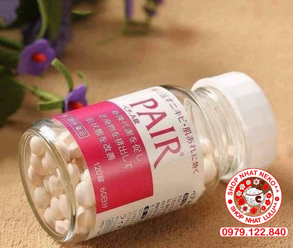 Pair A Viên Uống Hỗ Trợ Cải Thiện Mụn Của Nhật, 60 viên