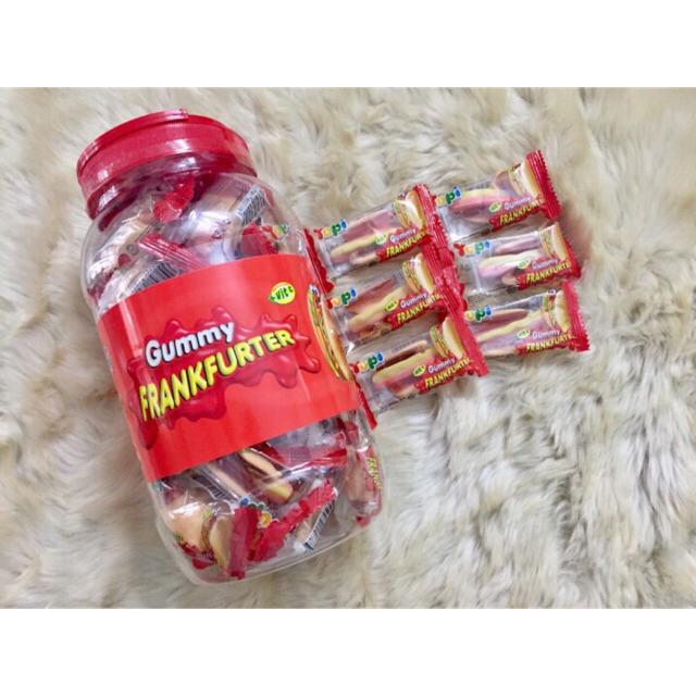 36 Gói Kẹo Dẻo Hamburger Yupi Hủ Nhập Indonesia