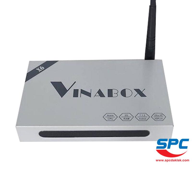 Android TV box  Vinabox X6pro ram 2G tìm khiếm giọng nói
