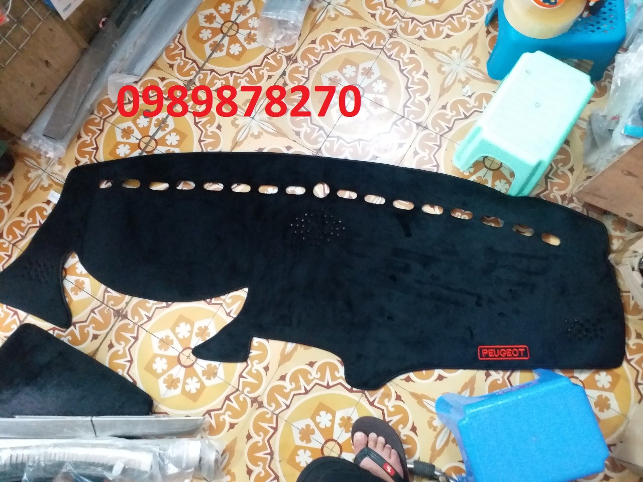 Thảm taplo nhung xe Peugeot 5008