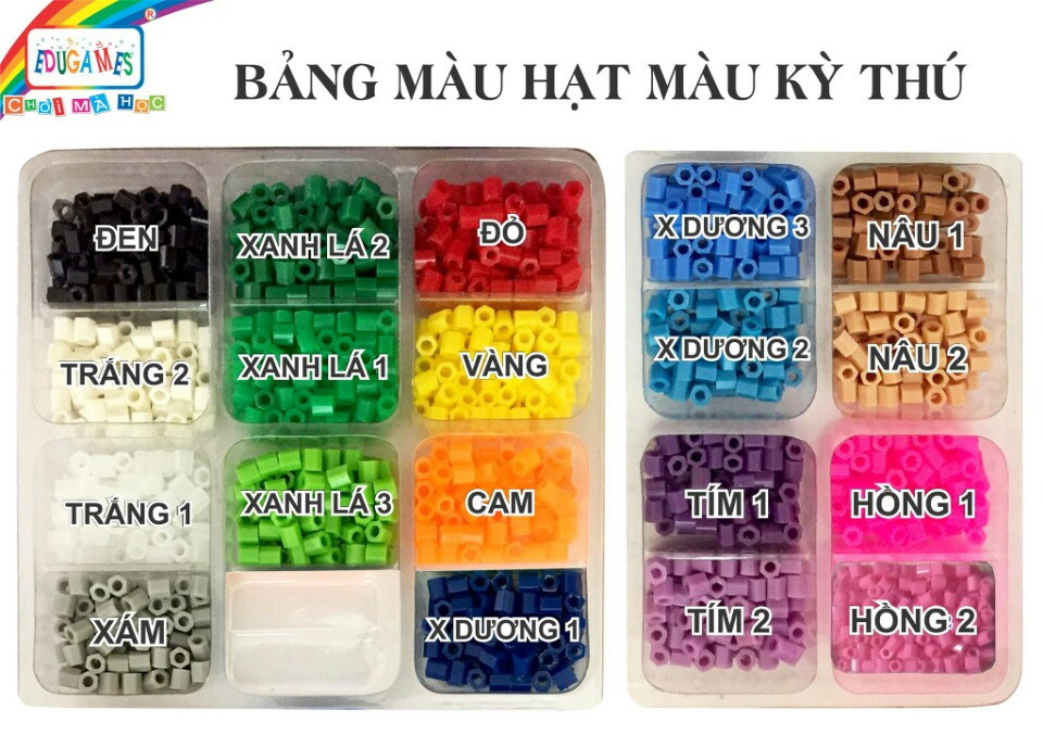 [HCM]Hạt màu 50g Edugames