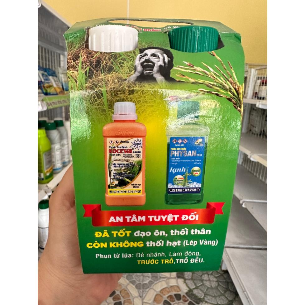 CẶP ĐÔI ROCKSAI 525SE/250ML & PHYSAN 20SL/200ML