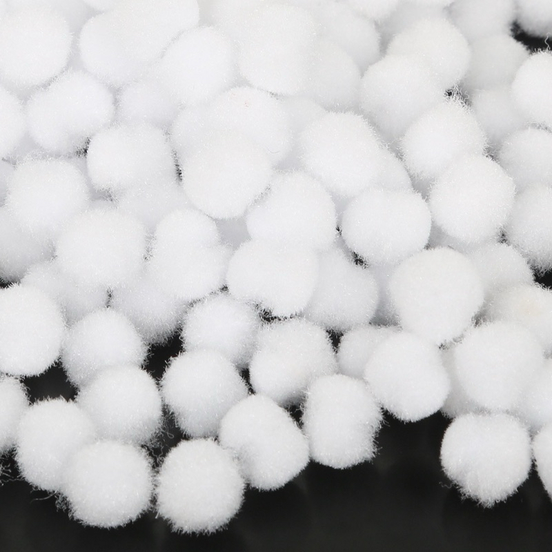 Set 10 quả pompom 10mm Dùng Làm Đồ Thủ Công Handmade DIY