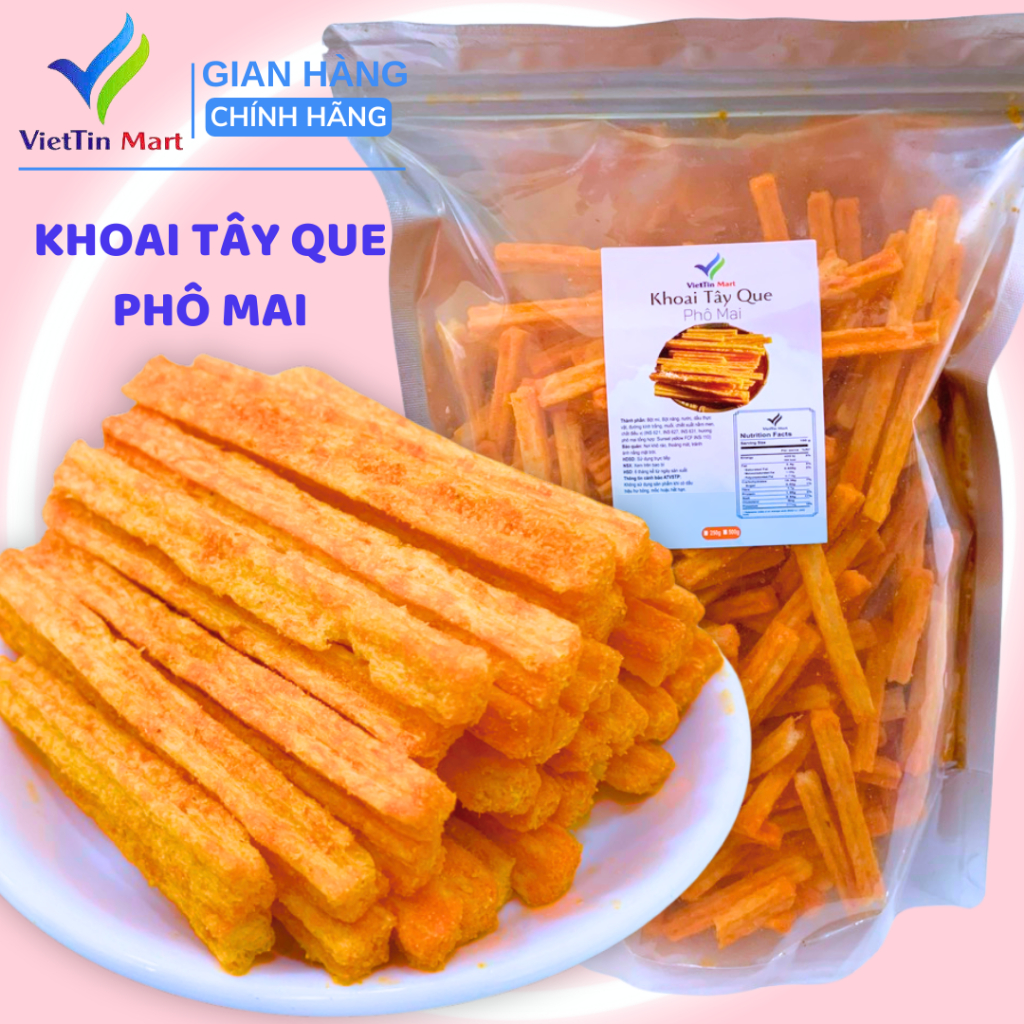 500GR_ khoai tây que pho mai - Viettin Mart