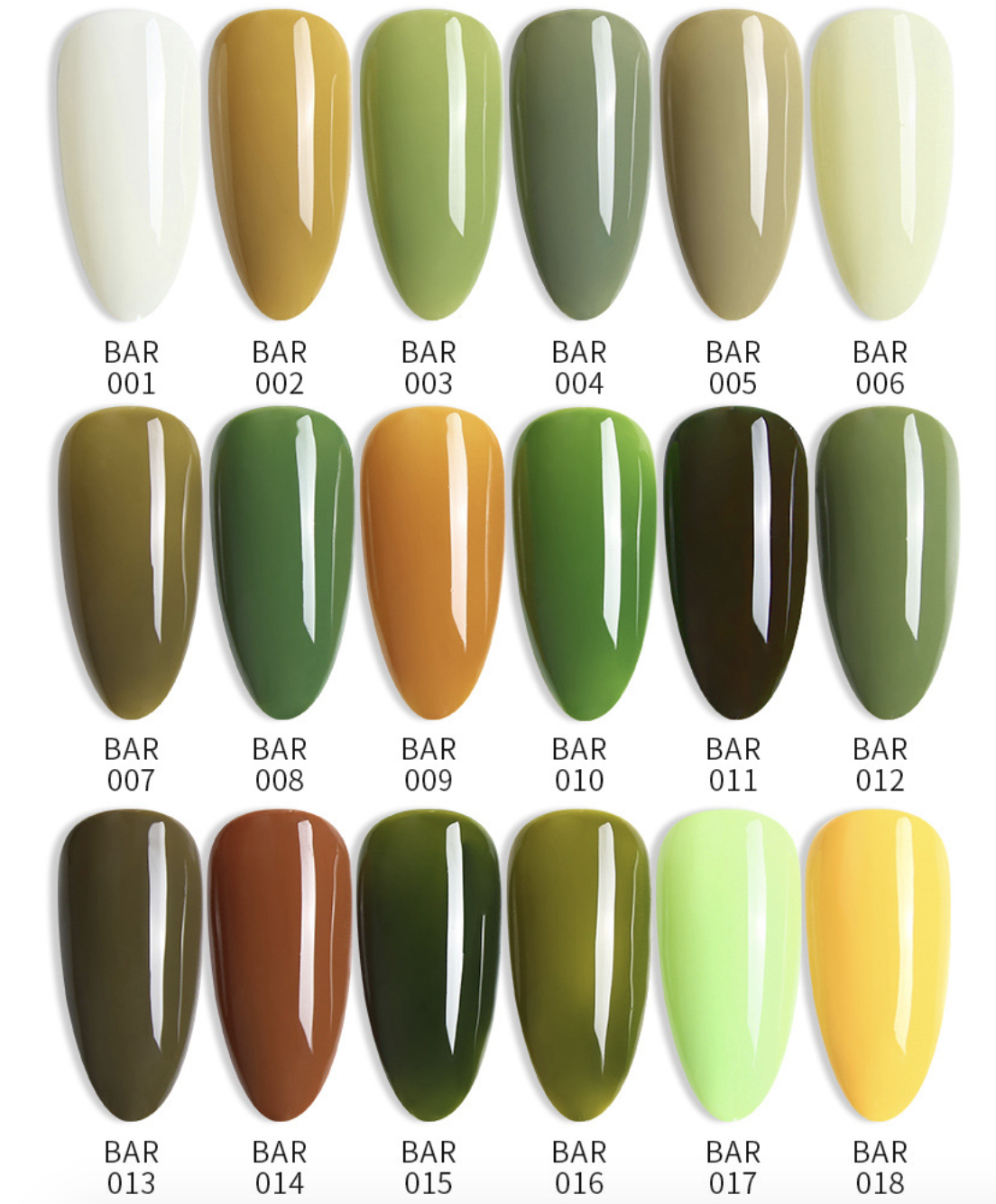 Sơn Gel AS Chai Đỏ Mã BAR 15ml
