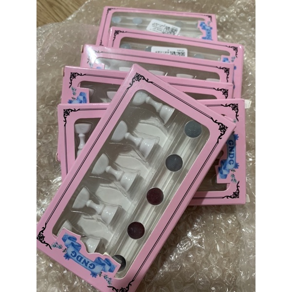 đế nam châm / 1 bộ 5 cái đế nam châm trắng