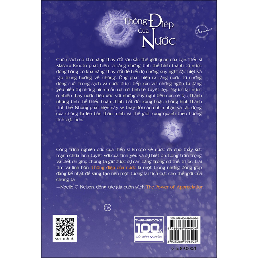 Sách - Thông Điệp Của Nước (TH)