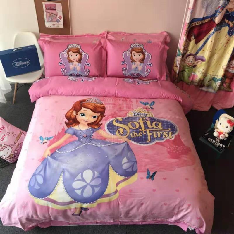 Bộ chăn ga gối cotton Elsa (vỏ chăn, ga, vỏ gối)