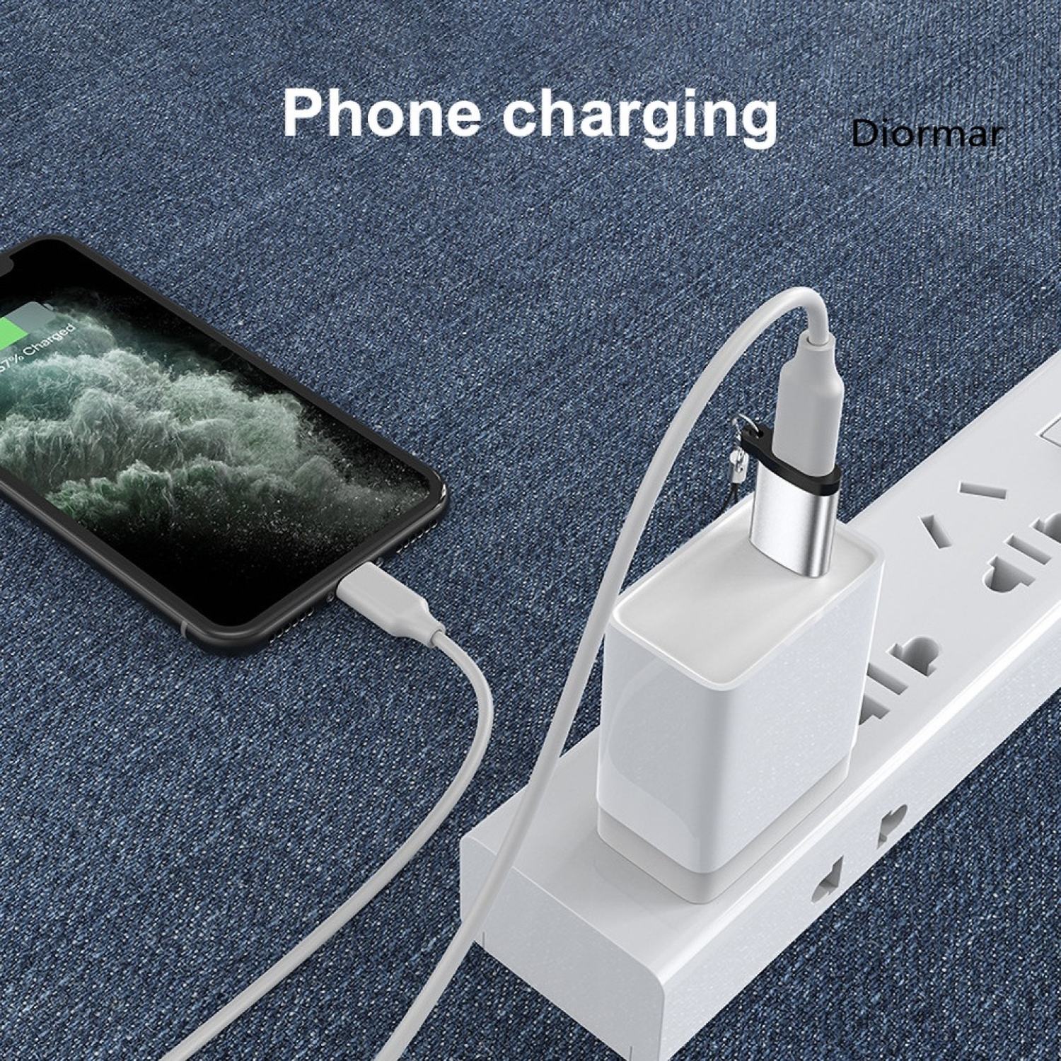 Hub Chuyển Đổi 7 8 in 1 USB Type C sang Audio AUX 3.5mm và 3 cổng USB 2.0 3.0 Đọc Thẻ Nhớ SD Cho Android iP Laptop PC