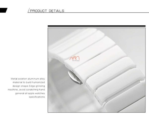 Dây sứ - Ceramic Ét po Watch Seri 1 2 3 4 5