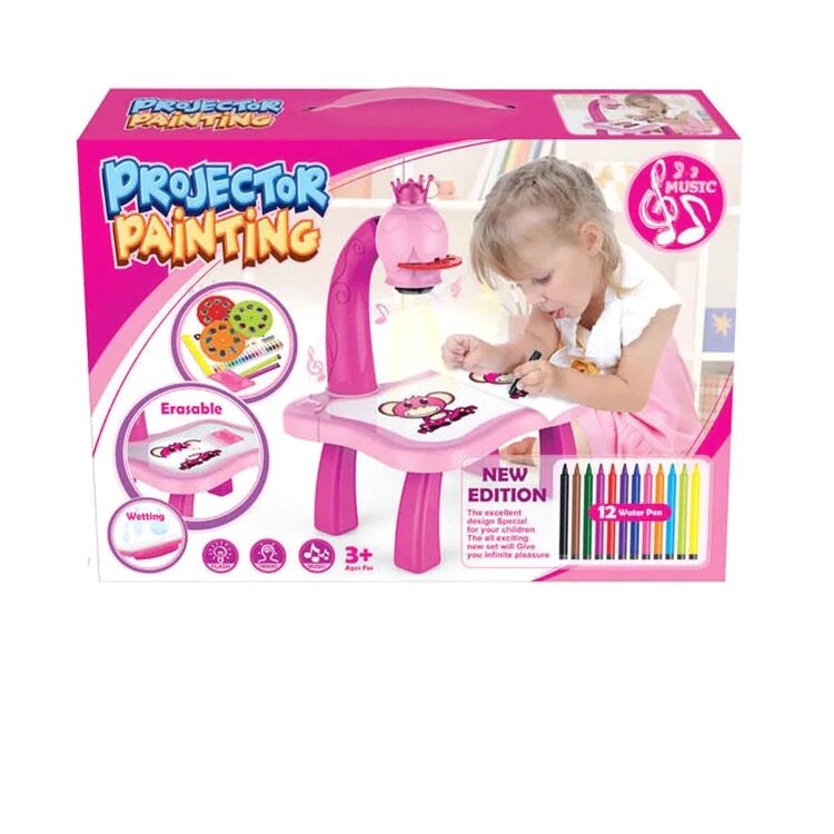 >> BÁO GIÁ BỘ ĐÈN CHIẾU HÌNH TẬP VẼ CHO BÉ | Shopee Lazada Sendo Tiki mới nhất 56 Bộ bàn đèn chiếu hình tập vẽ thông minh cho trẻ em với 24 hình tập vẽ khác nhau đi kèm 12 bút màu giúp bé thỏa sức sáng tạo và phối màu ngộ nghĩnh dễ thương