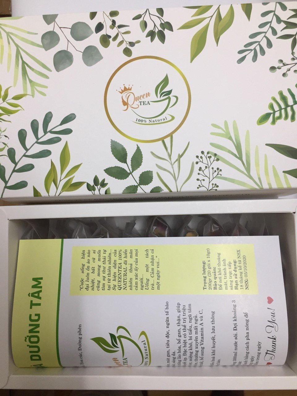 Trà Dưỡng Tâm - Trà Hoa Queen Tea