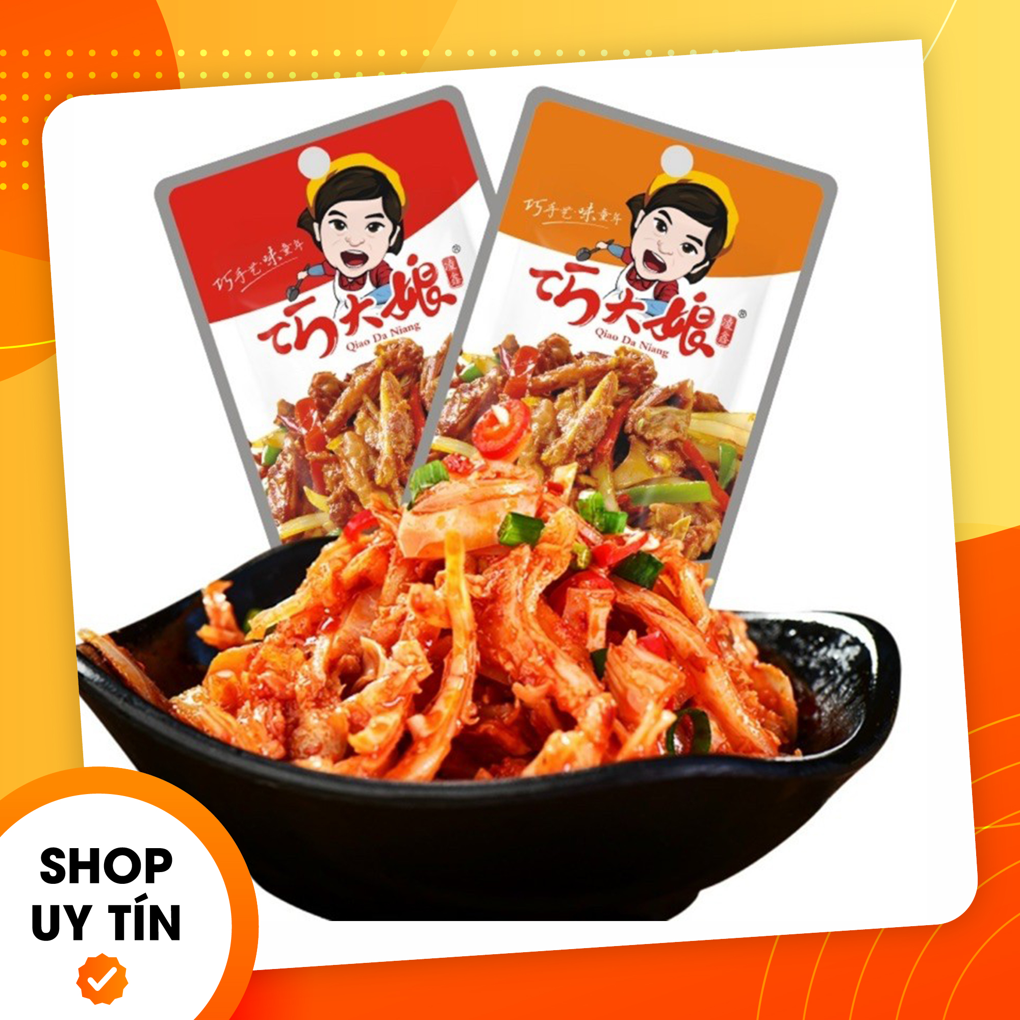 Sụn Gà Cay Tứ Xuyên - Gói 12gr