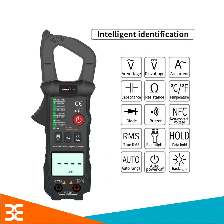 Đồng Hồ Kẹp Dòng WinAPEX 8201 Cao Cấp