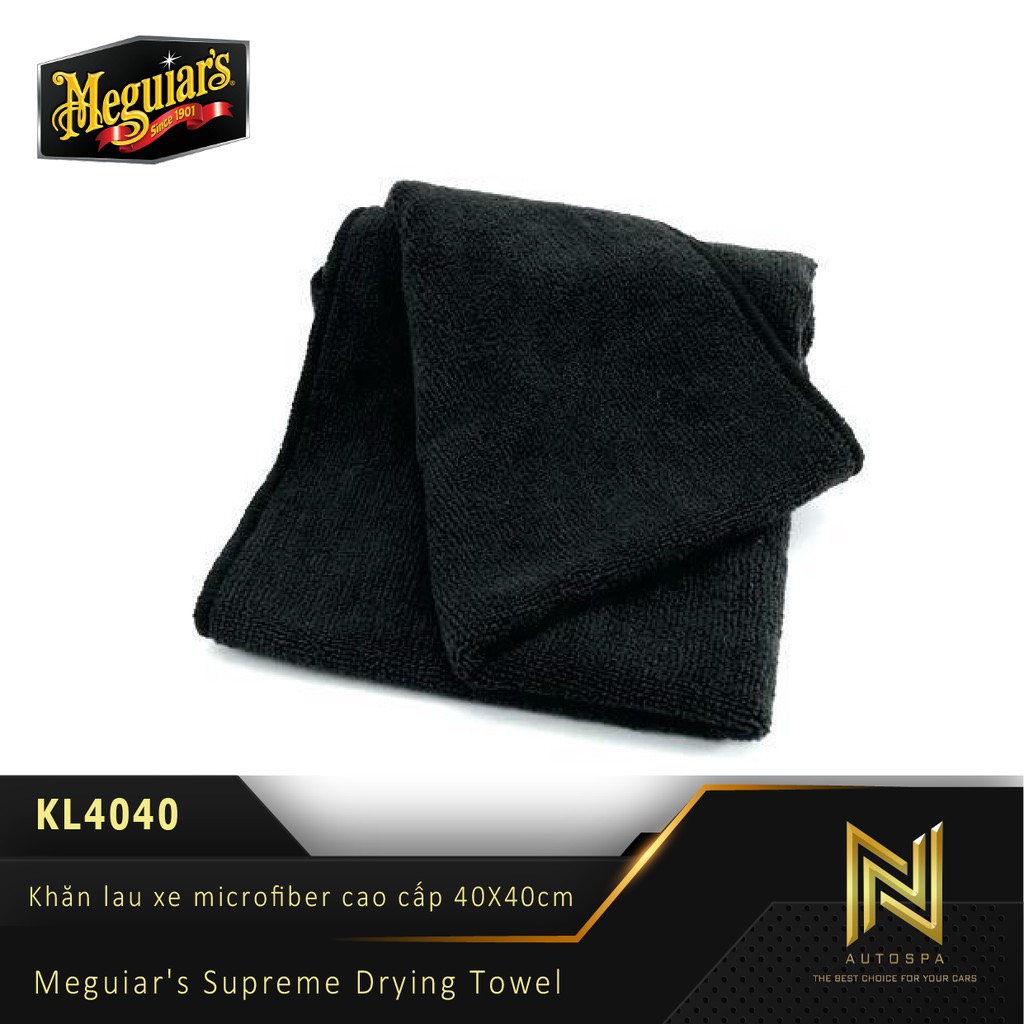 Meguiar's Khăn lau xe microfiber cao cấp - KL4040