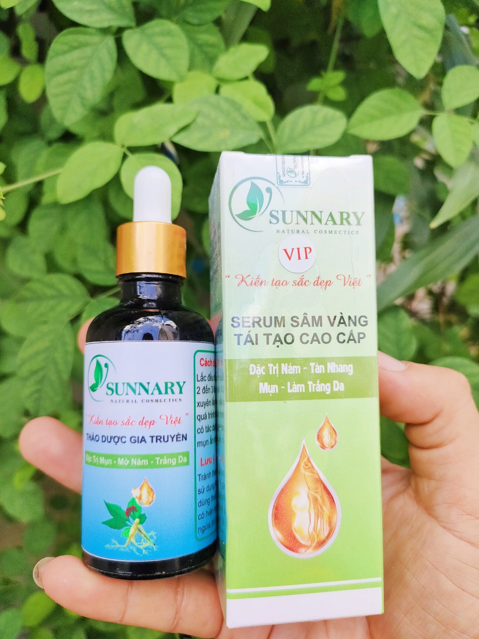 Serum đông y tái tạo 30ml-50ml SUNNARY bong mạnh không sưng đỏ làm sạch mụn nám tàn nhang cực kỳ hiệu quảđẩy lùi 100% mụn dưới da lên khỏi bề mặt da