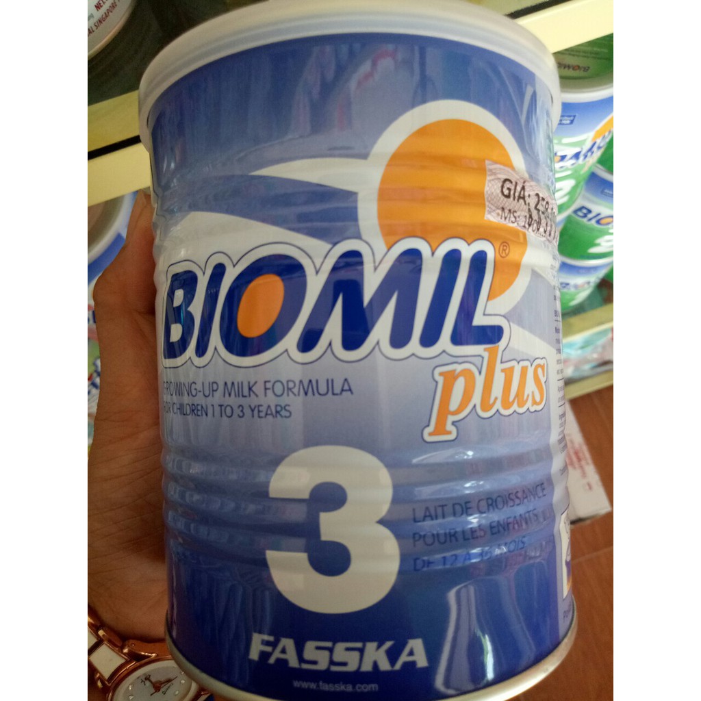 Sữa Biomil Plus số 3 800g chính hãng Date moi nhất
