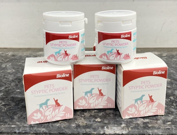 Bột cầm máu cho chó mèo Bioline 14g