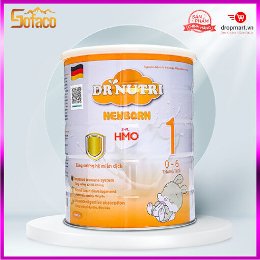 SỮA BỘT DINH DƯỠNG SƠ SINH DR NUTRI NEWBORN 900G (0 – 6 THÁNG)