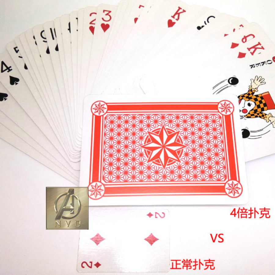 Bộ bài Tây khổng lồ gấp 4 cực độc