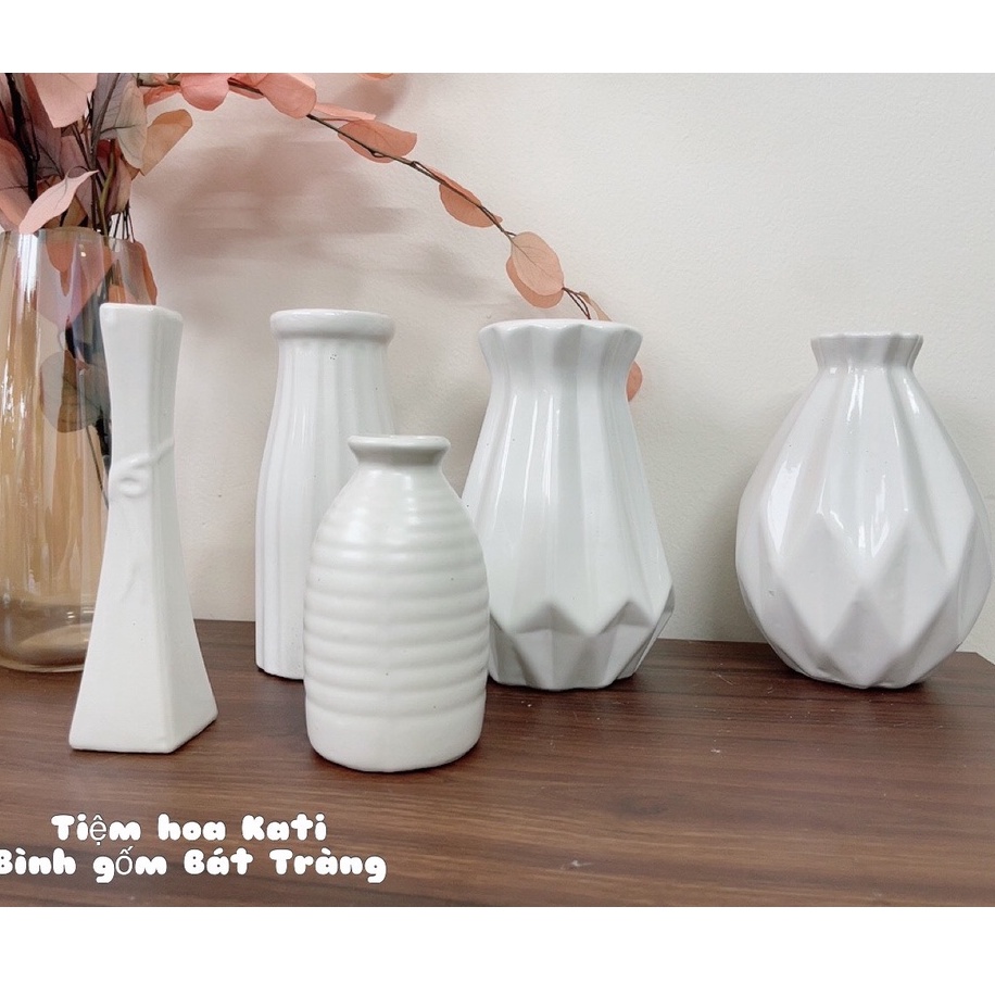 [Tặng kèm dây thừng] Bình gốm đẹp Bình gốm cắm hoa Vintage