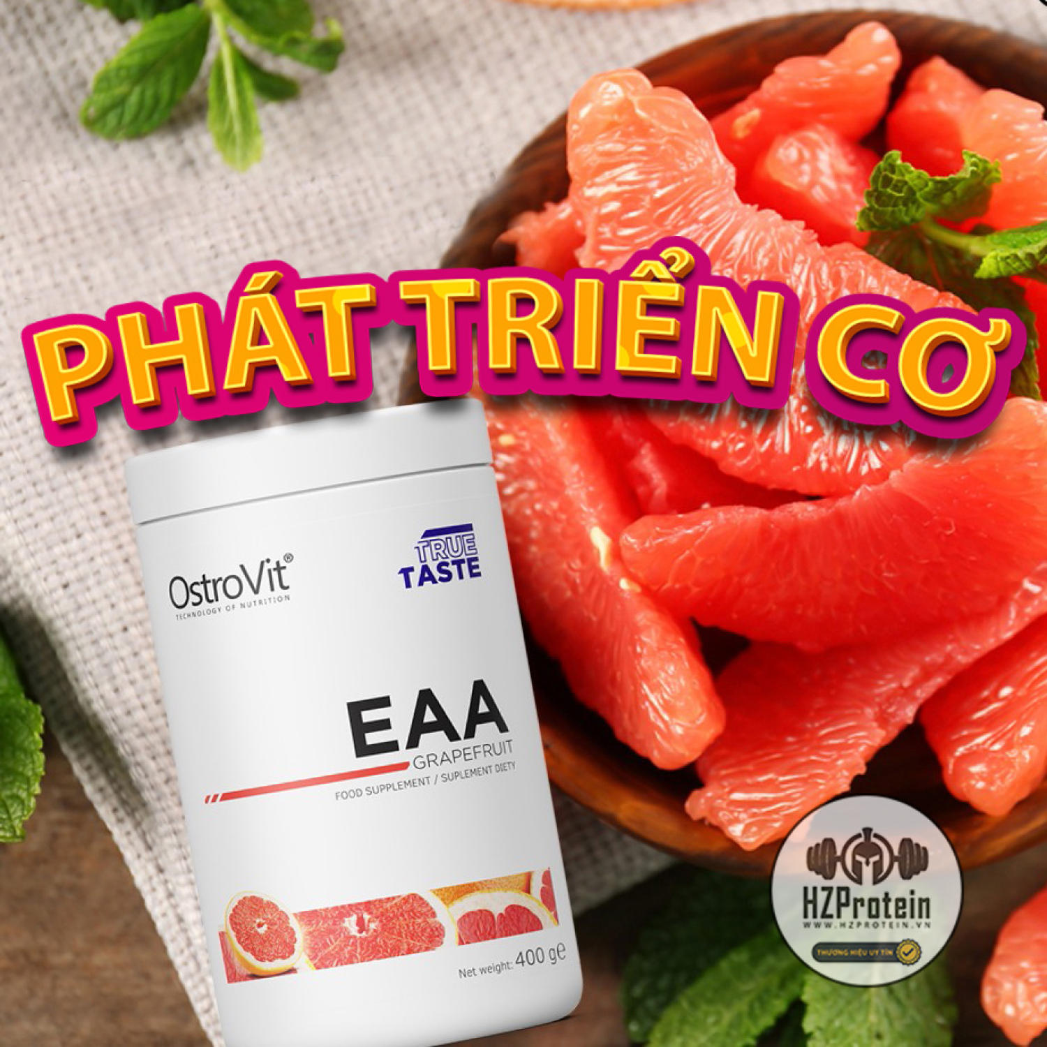 OSTROVIT EAA - BỔ SUNG EAA HỖ TRỢ PHỤC HỒI, PHÁT TRIỂN CƠ BẮP (40 LẦN DÙNG)