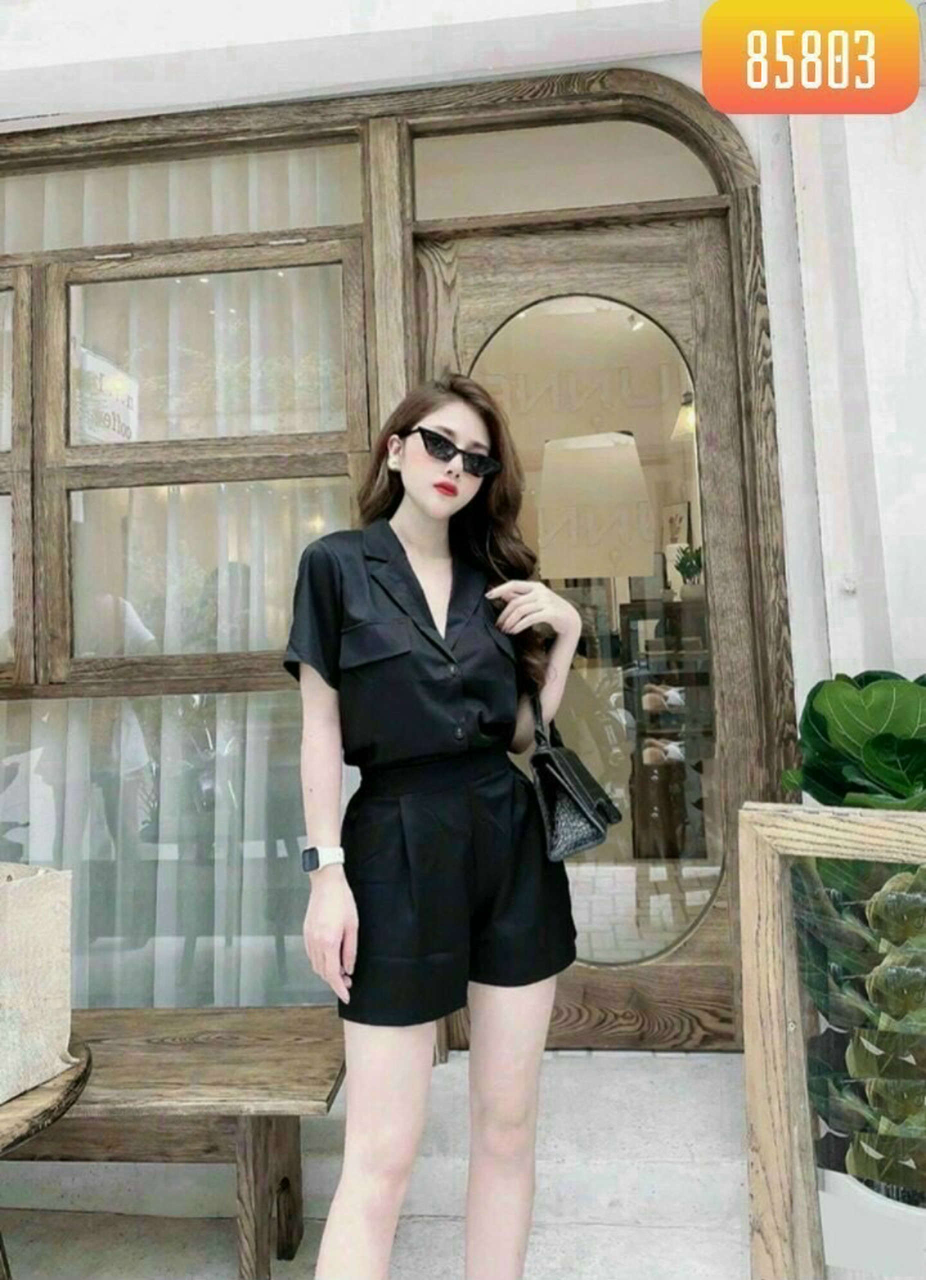 Sét bộ vest đùi cài nút thật đủ màu như hình tt21