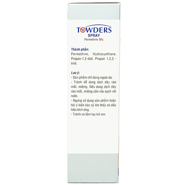 Xịt Towders spray 150ml