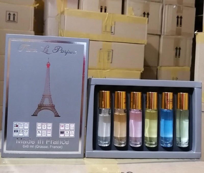 [HCM]NƯỚC HOA MINI SET 6 CHAI 6ML thơm lâu